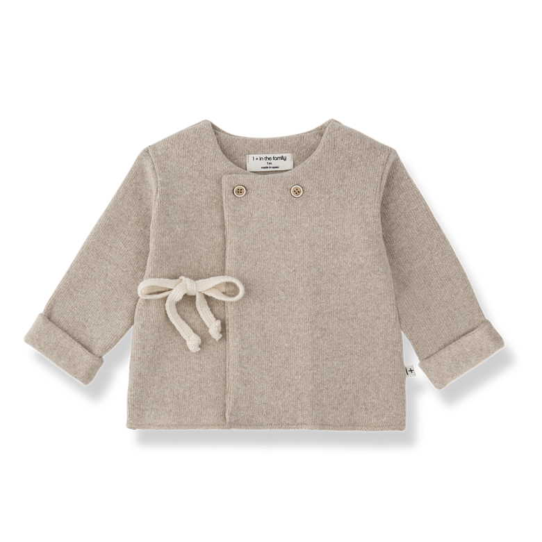 1+ IN THE FAMILY T-shirt baby Pessac Beige