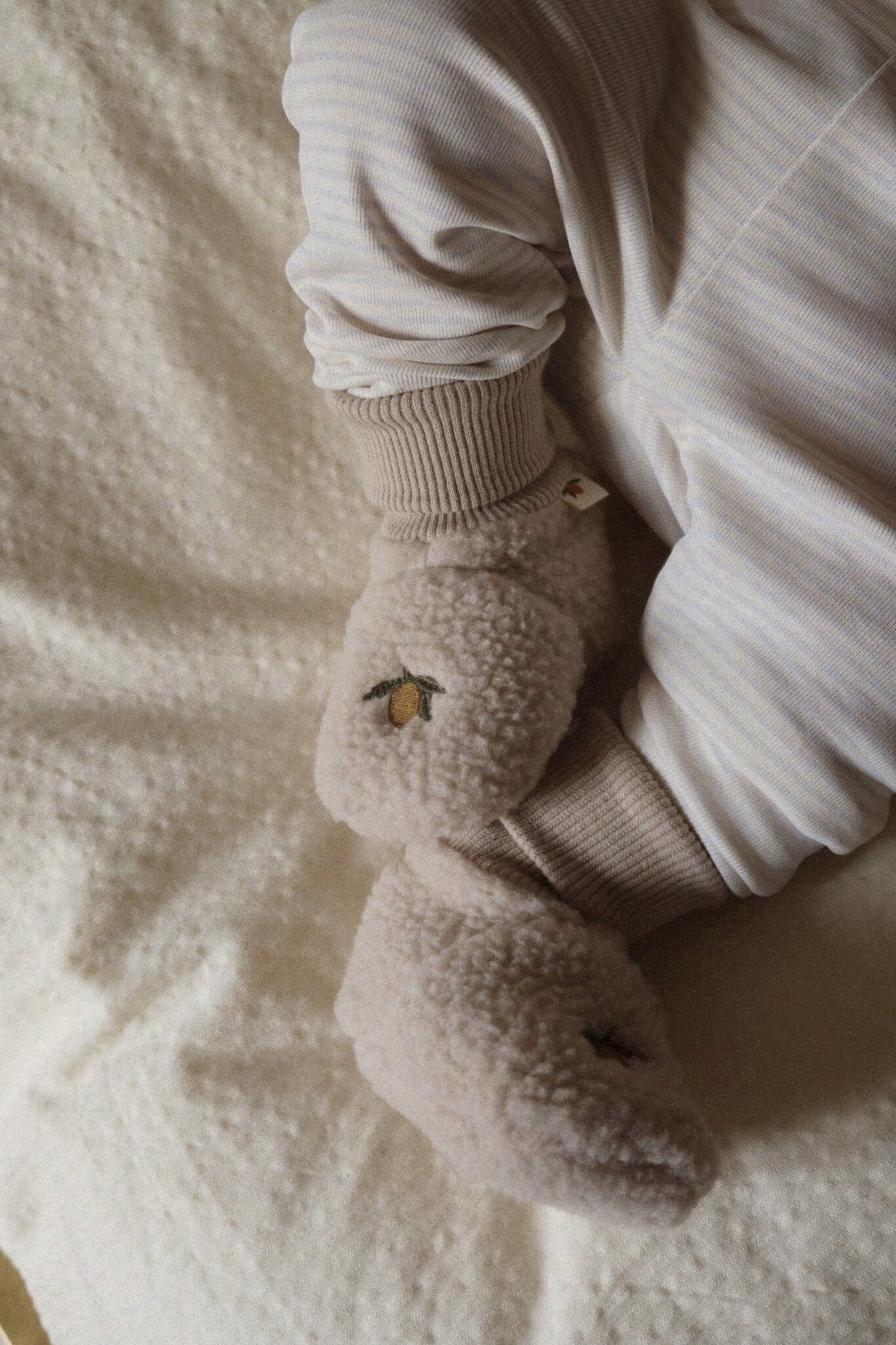 KONGES SLØJD babysloffen kind Safa Boots GRS Oxford Tan (beige)