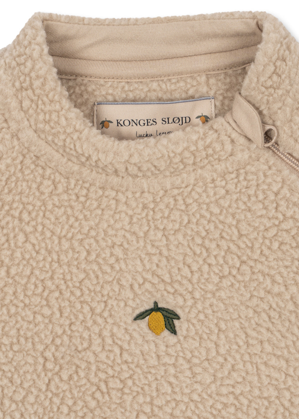 KONGES SLØJD teddypak babypak baby Safa Onesie GRS Oxford Tan (beige)