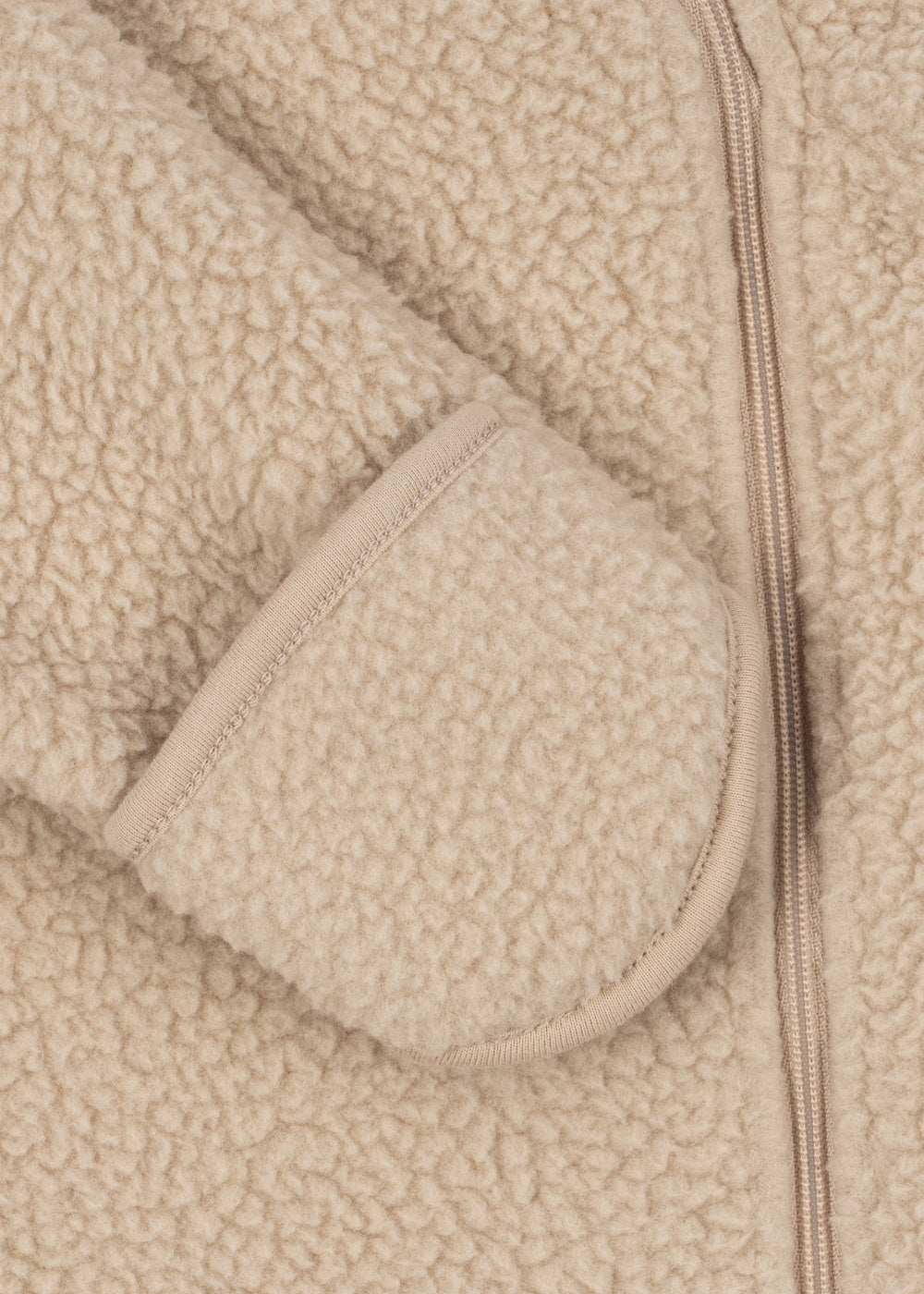 KONGES SLØJD teddypak babypak baby Safa Onesie GRS Oxford Tan (beige)