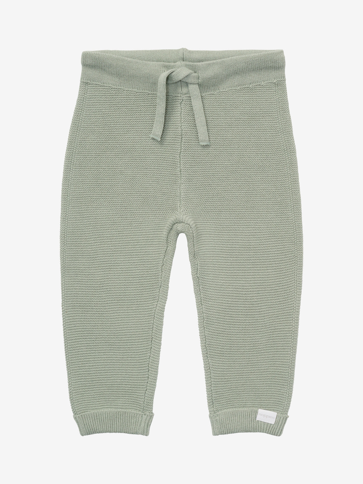 Noppies gebreide broek baby Grover Iceberg Green (licht mintgroen)