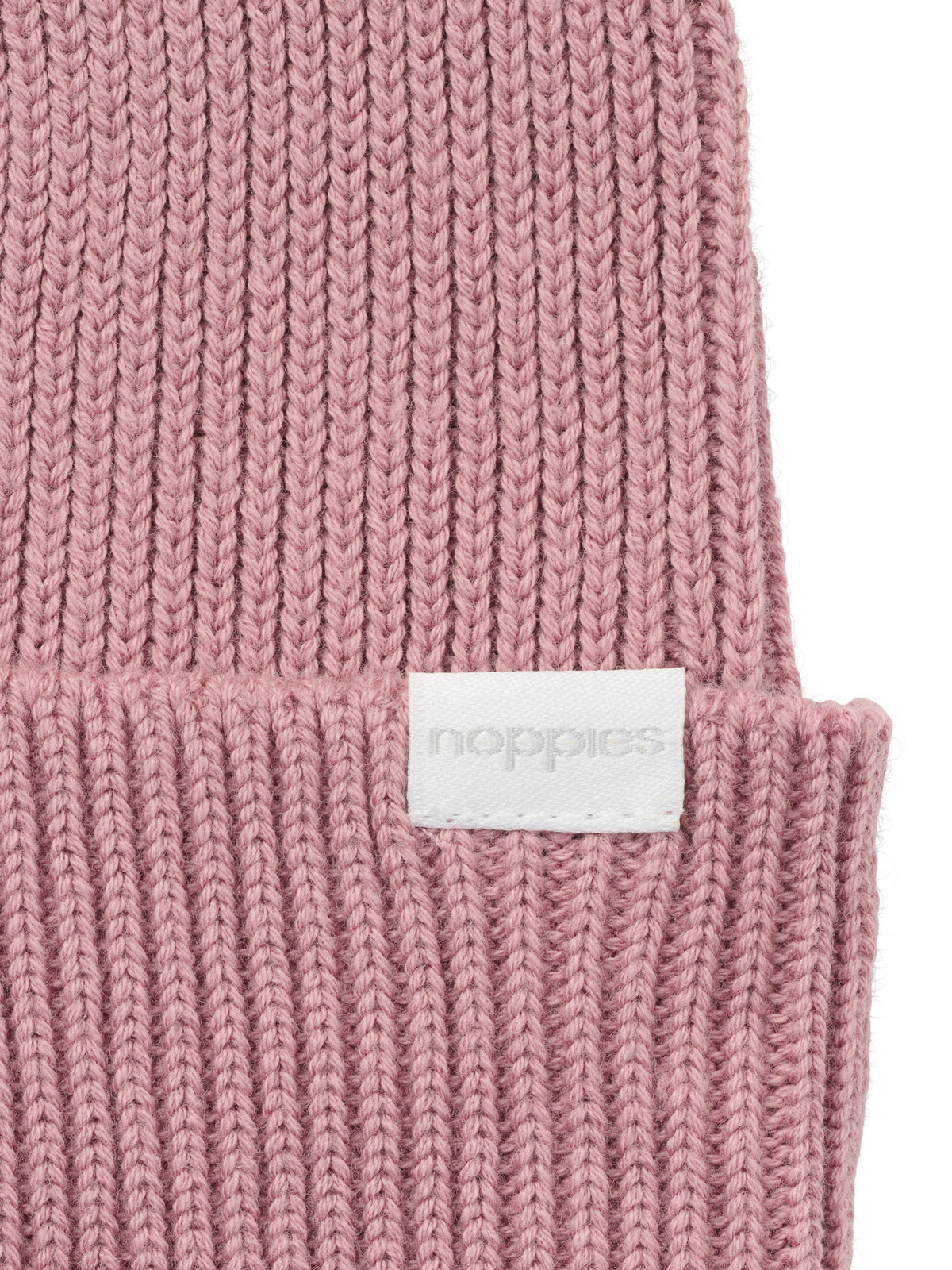 Noppies gebreide muts baby Deauville Mauve (mauve roze)