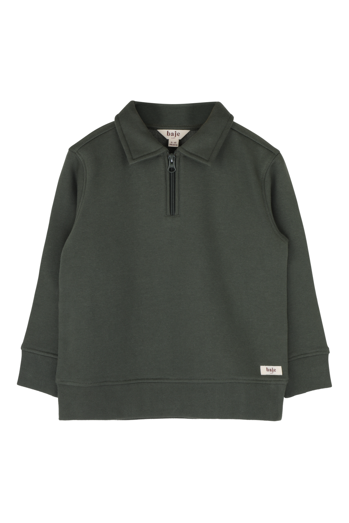 BAJE polo sweater jongen Cooper Green Agave (olijfgroen)