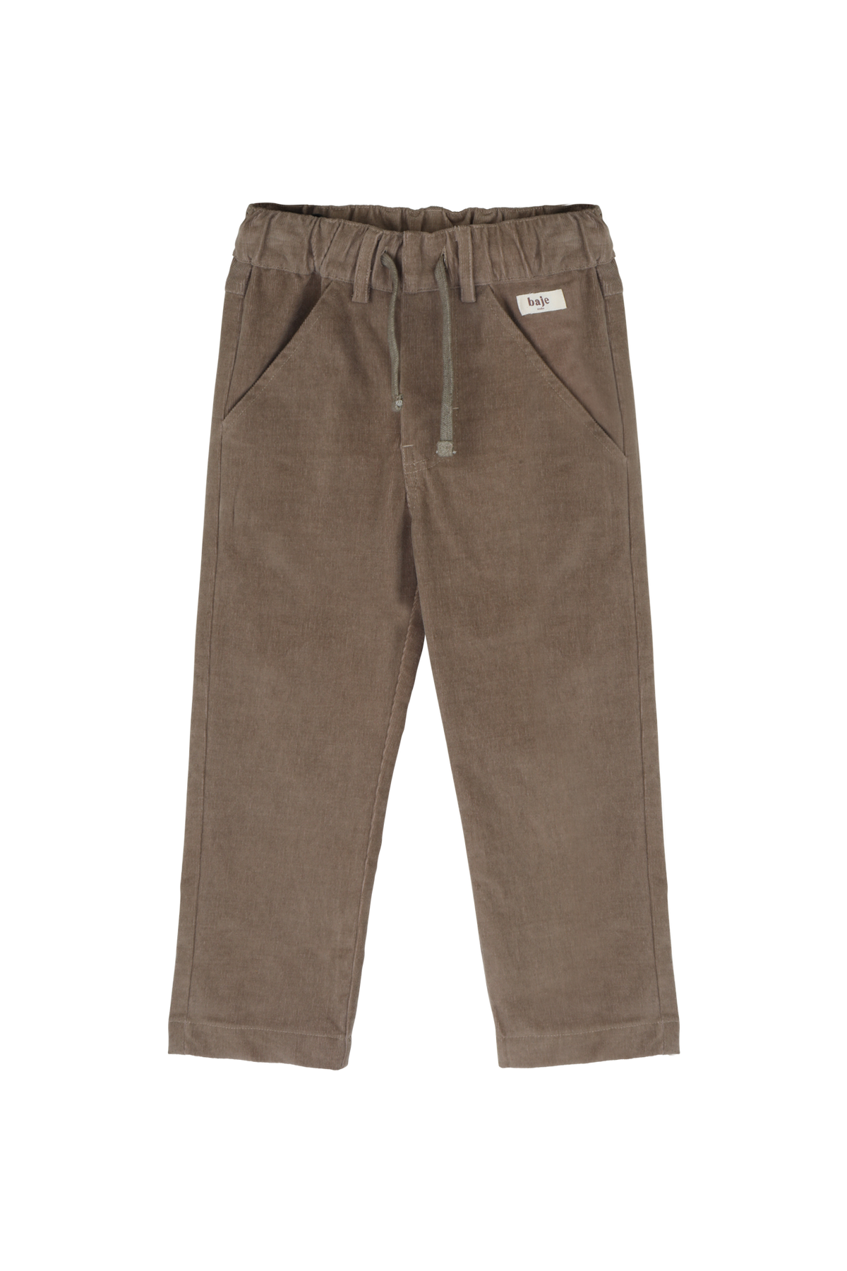 BAJE corduroy broek jongen Fos Taupe