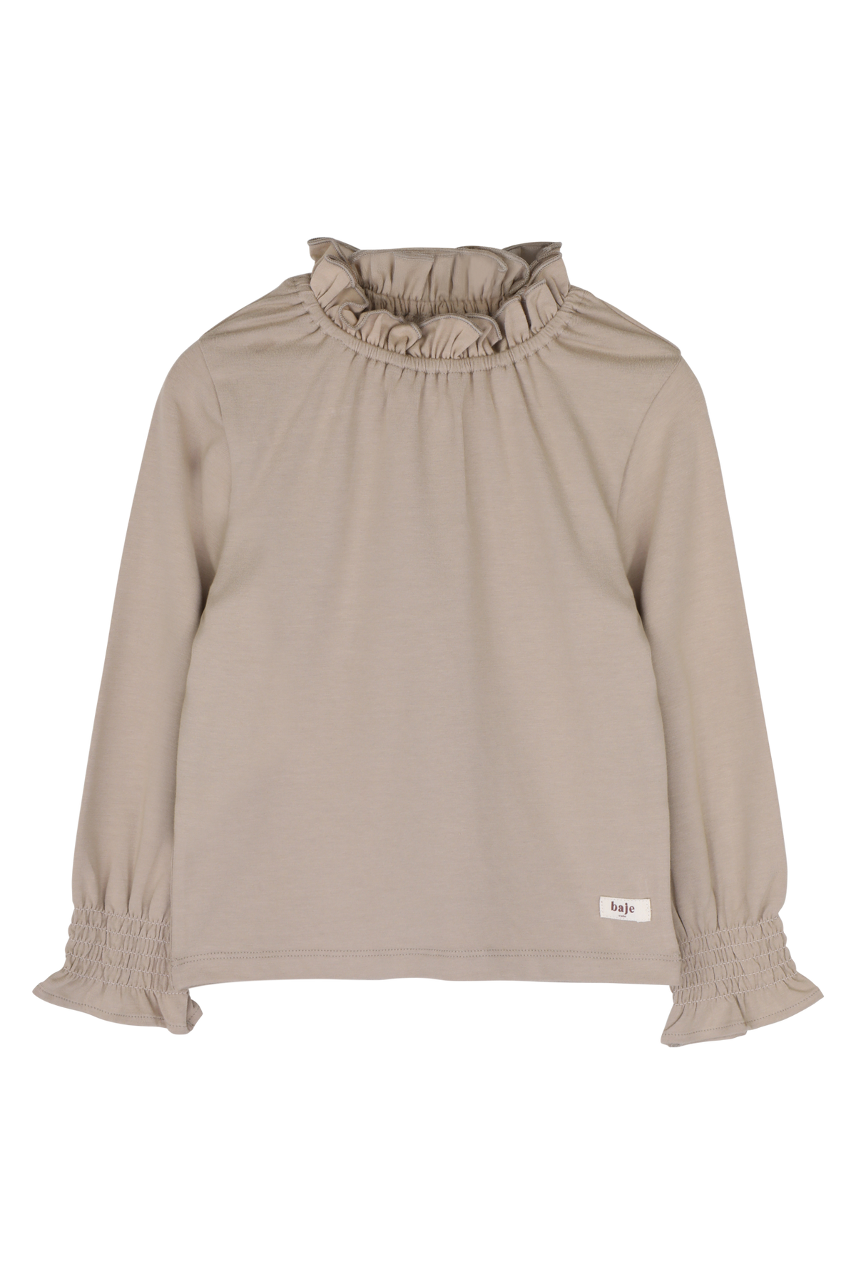 BAJE longsleeve meisje Healy Taupe Light (lichttaupe)