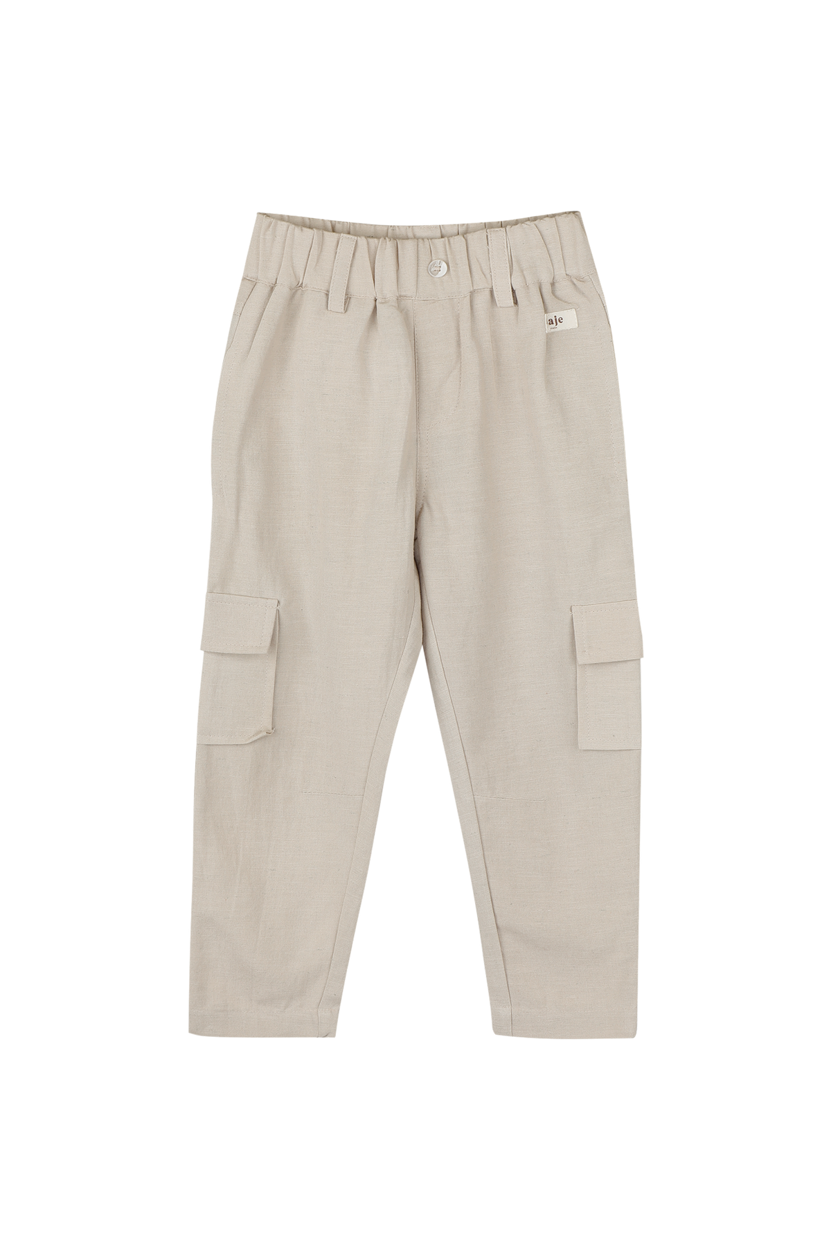 BAJE Makai jongens pants Beige / Beige broek (valt groot)
