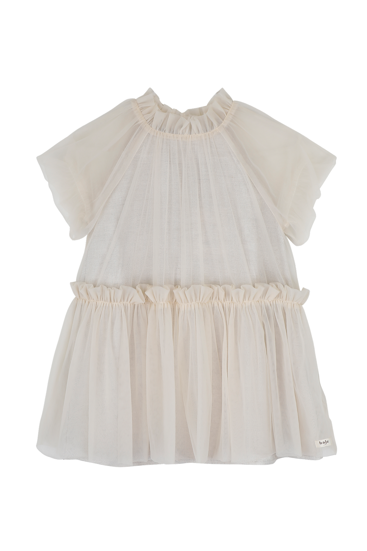 BAJE jurk meisje Melle Beige (valt groot)