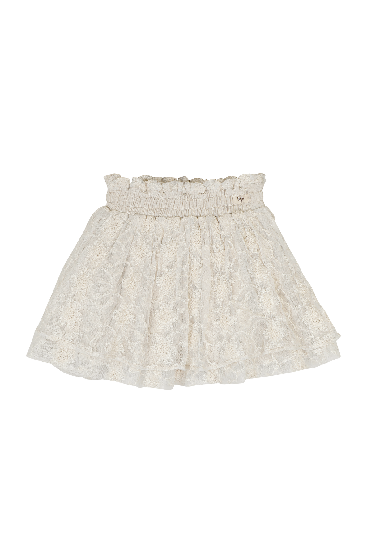 BAJE rokje meisje Mira White Coconut wit (valt groot)