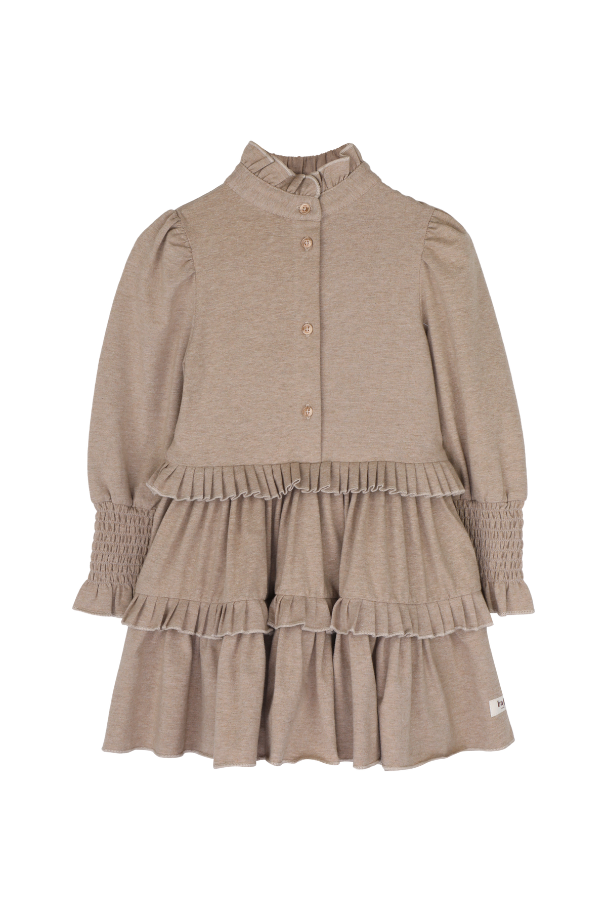 BAJE jurk meisje Moule Taupe Light (lichttaupe)