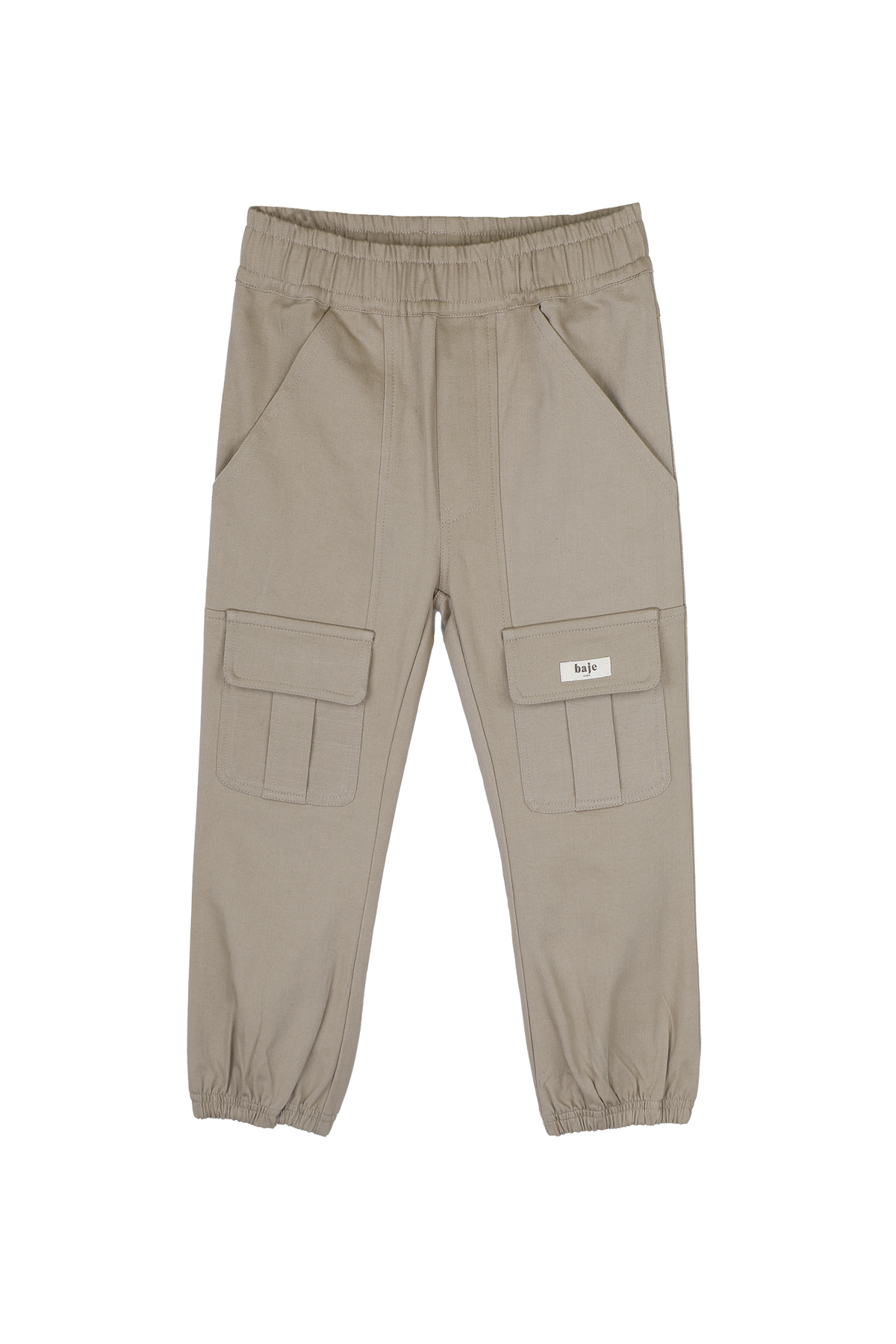 BAJE lange broek meisje Piera Taupe Cafe taupe (valt groot)