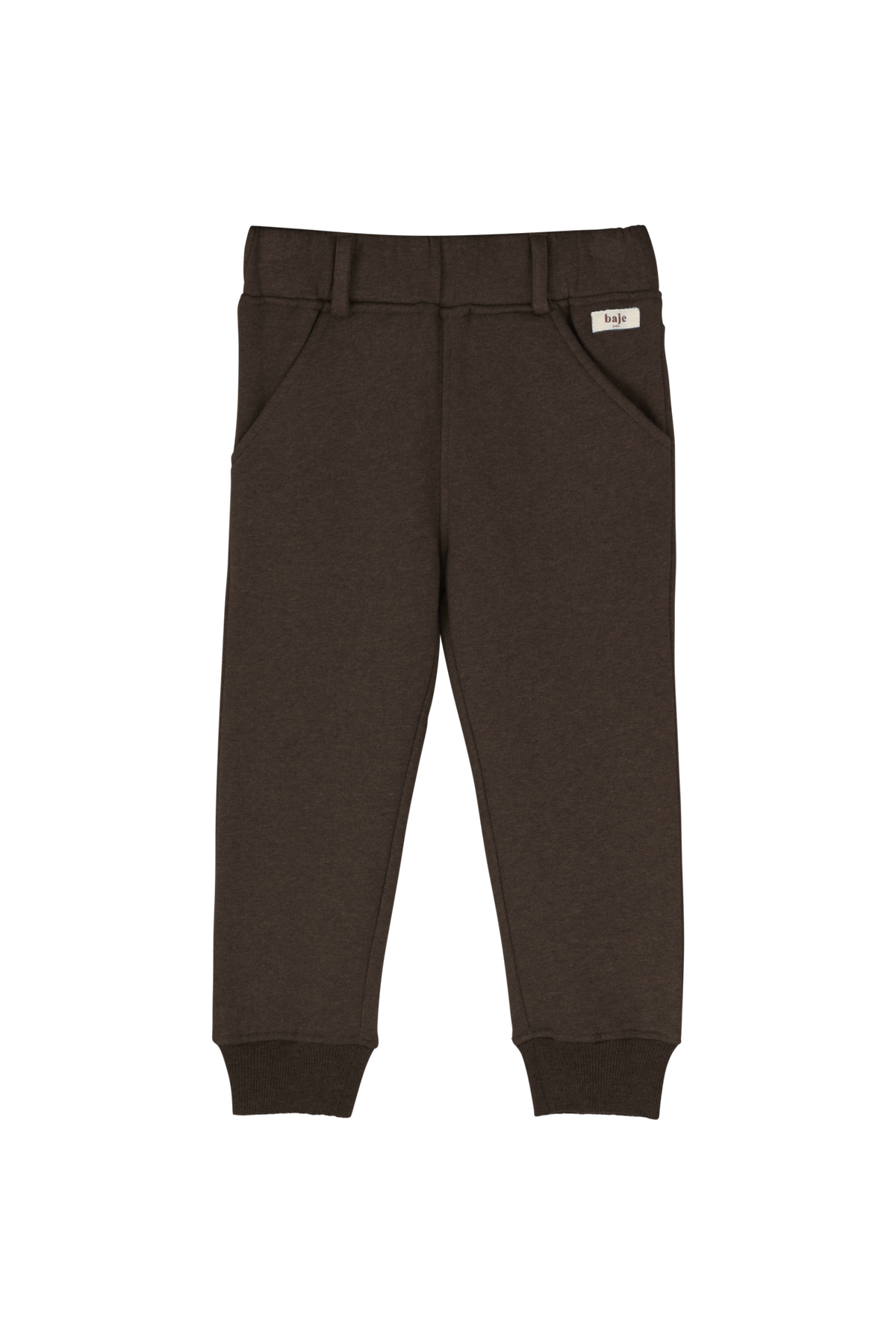 BAJE jogger jongen Port Brown Choco (chocoladebruin)