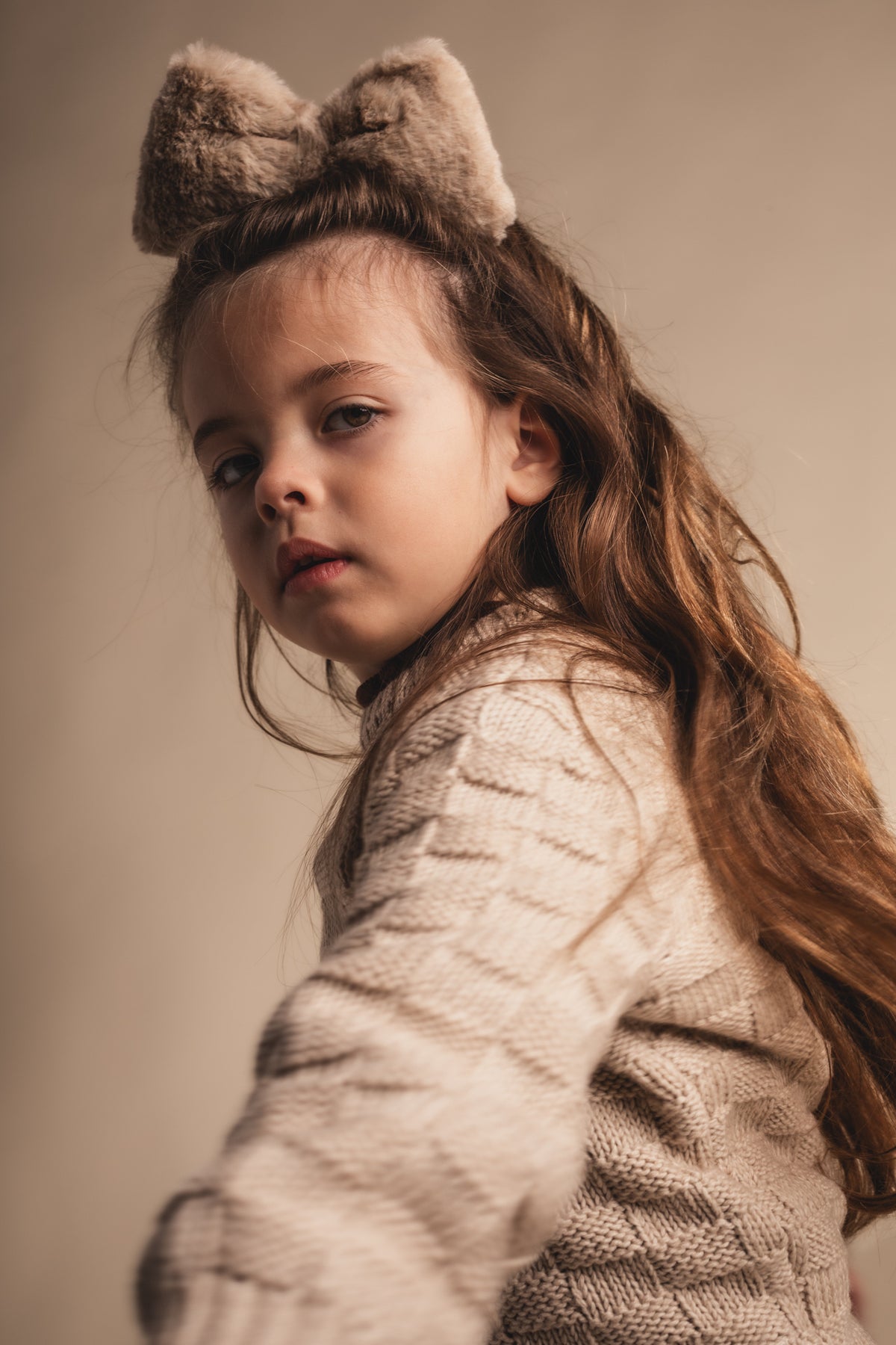 BAJE sweater meisje Veza Beige