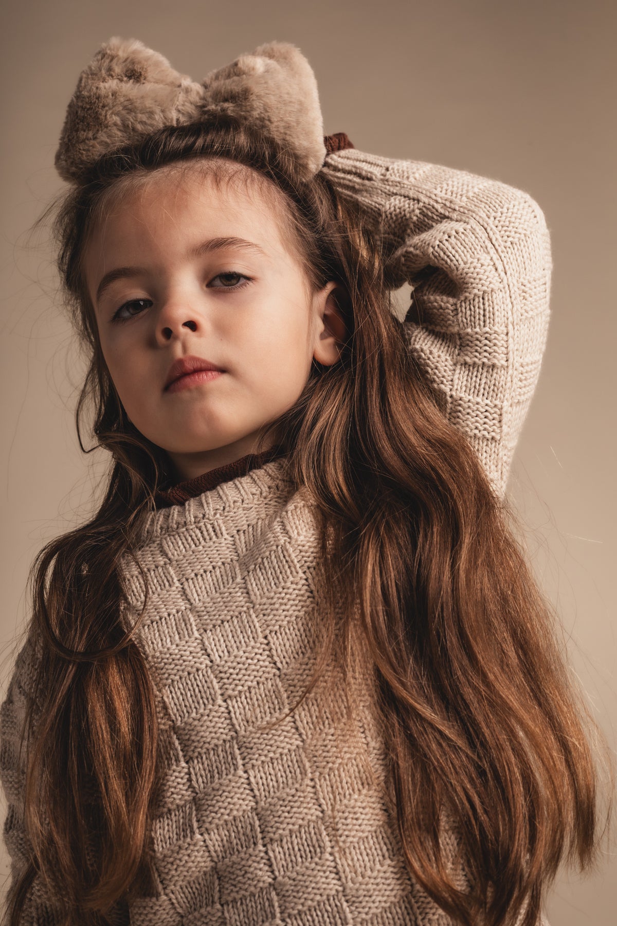 BAJE sweater meisje Veza Beige