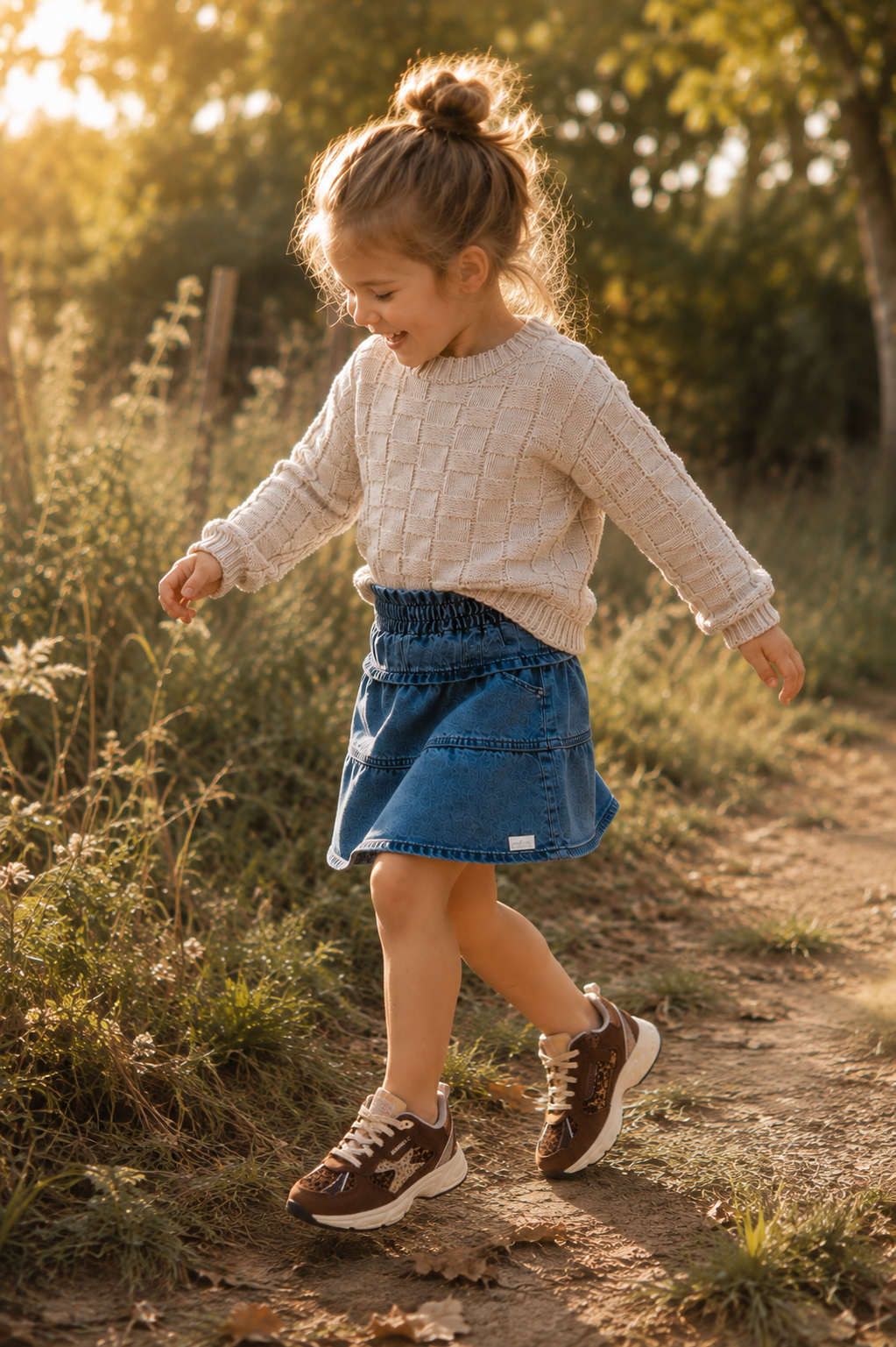 BAJE sweater meisje Veza Beige