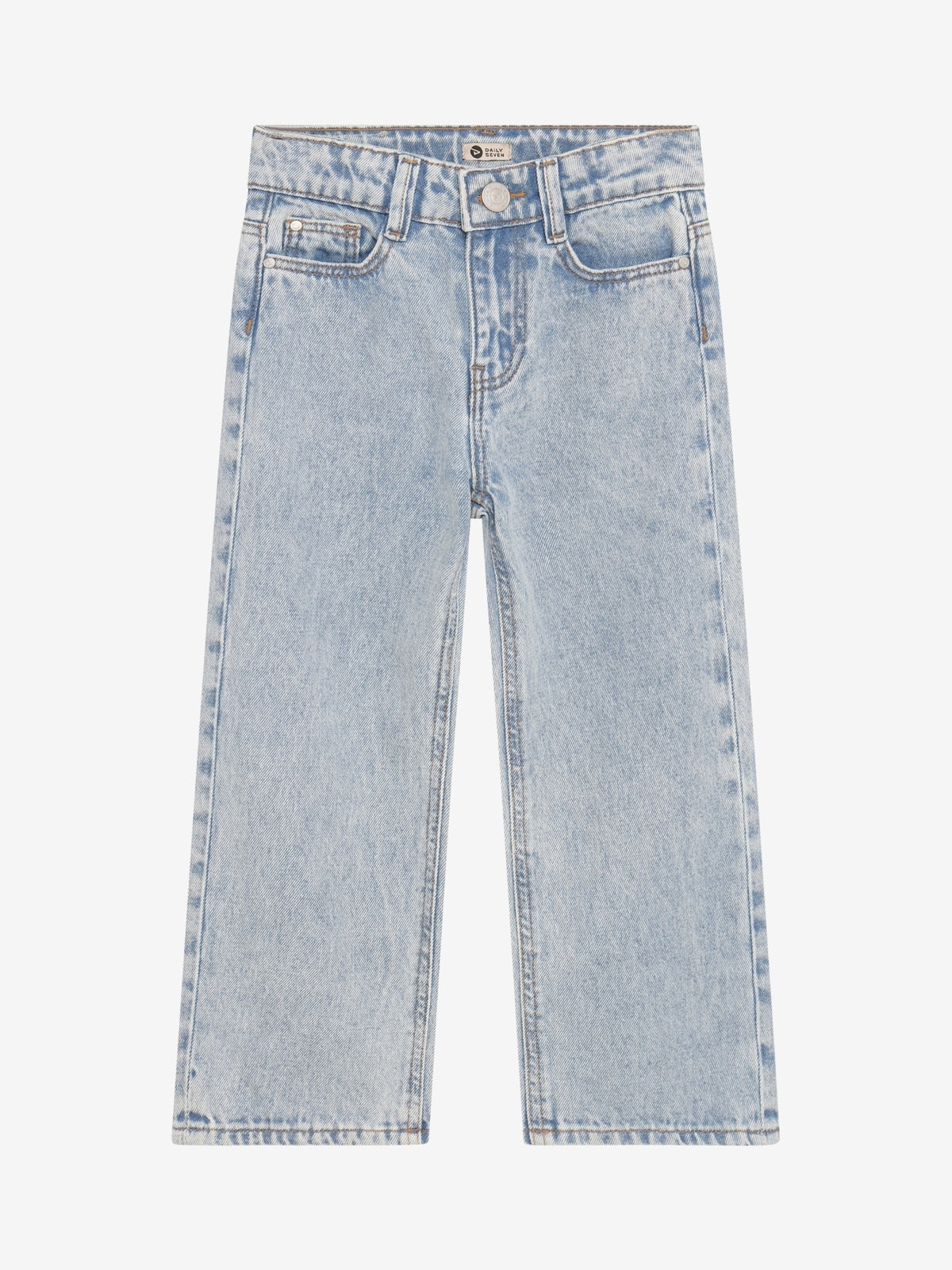 Daily7 jeans spijkerbroek kind Wide Fit Light Blue Denim (lichtblauw denim)