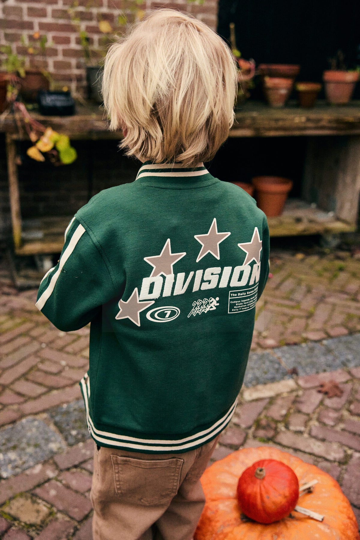 Daily7 oversized bomberjas jongen Oversized Bomberjacket Jungle Green (junglegroen)