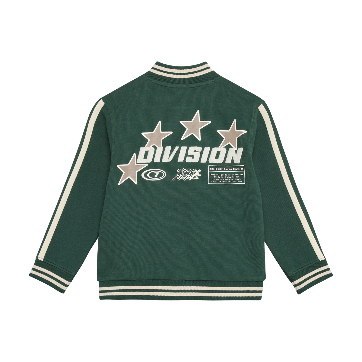 Daily7 oversized bomberjas jongen Oversized Bomberjacket Jungle Green (junglegroen)
