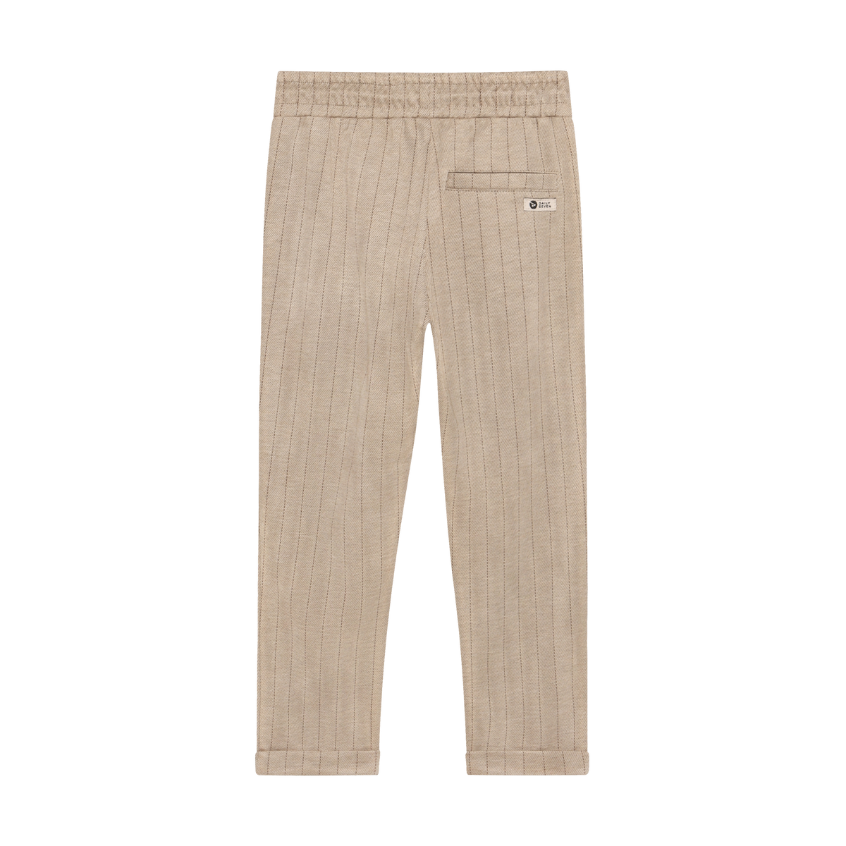 Daily7 gestreepte broek kind Stripe Pants Boy Ginger Roots (gemberbruin)