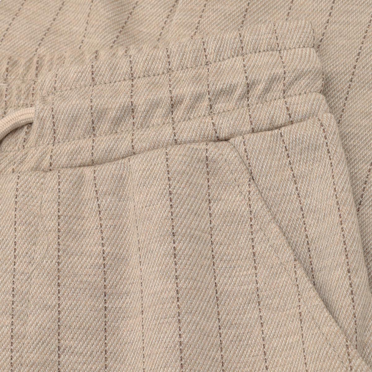 Daily7 gestreepte broek kind Stripe Pants Boy Ginger Roots (gemberbruin)