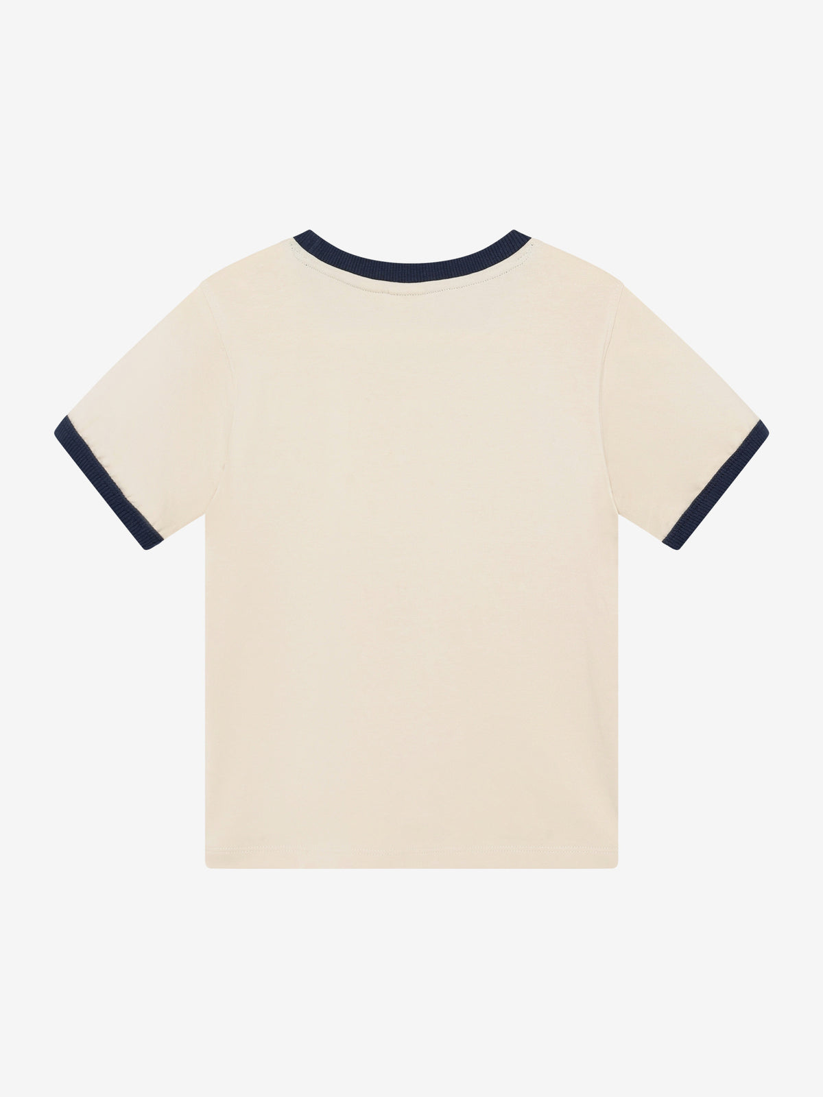 Daily7 T-shirt jongen Contrast Sandshells (zand)