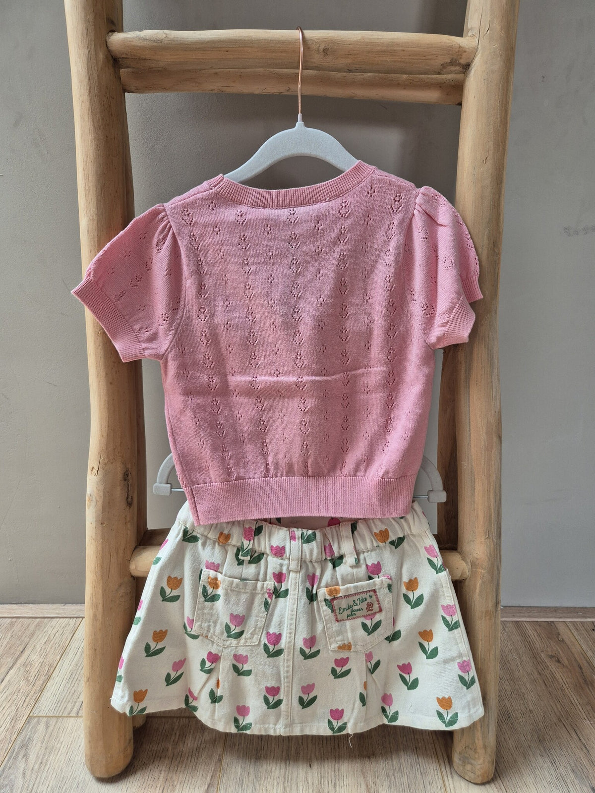 Emile et Ida | JUPE IMPRIMEE ALL OVER | Tulipe