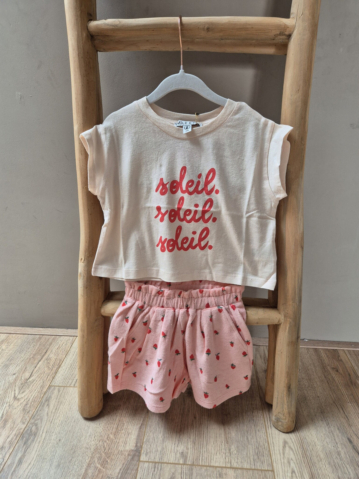 Emile et Ida |   SHORT EPONGE IMPRIME ALL OVER | Guariguette