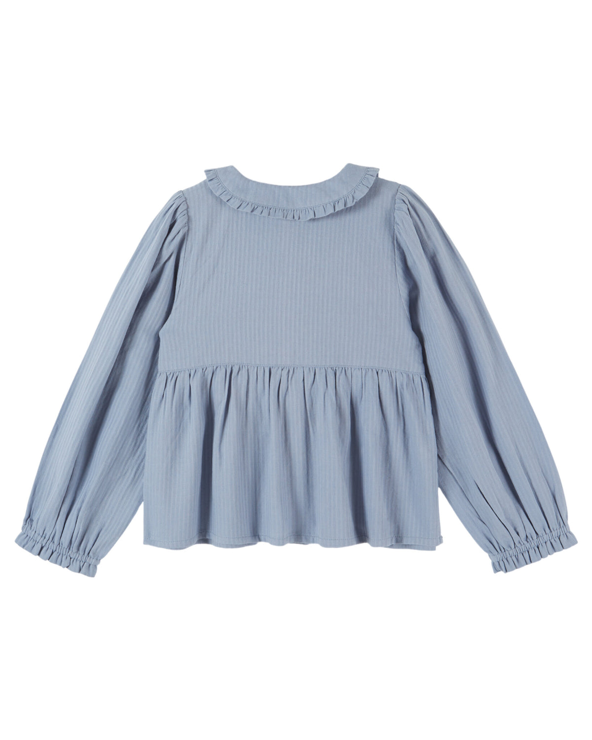 EMILE ET IDA blouse meisje Smockée Lac (lichtblauw)