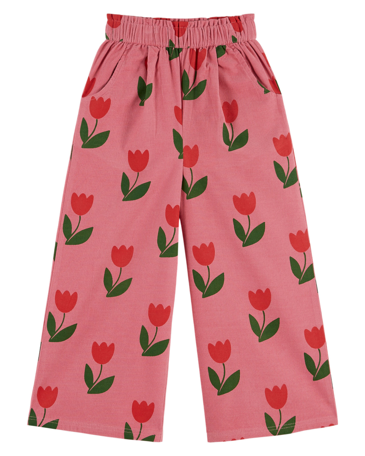 EMILE ET IDA broek meisje Velours Grande Tulipe