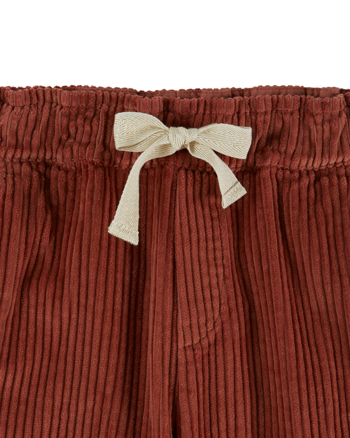 EMILE ET IDA joggingbroek meisje Velours Jogger Fille Acajou (mahoniebruin)