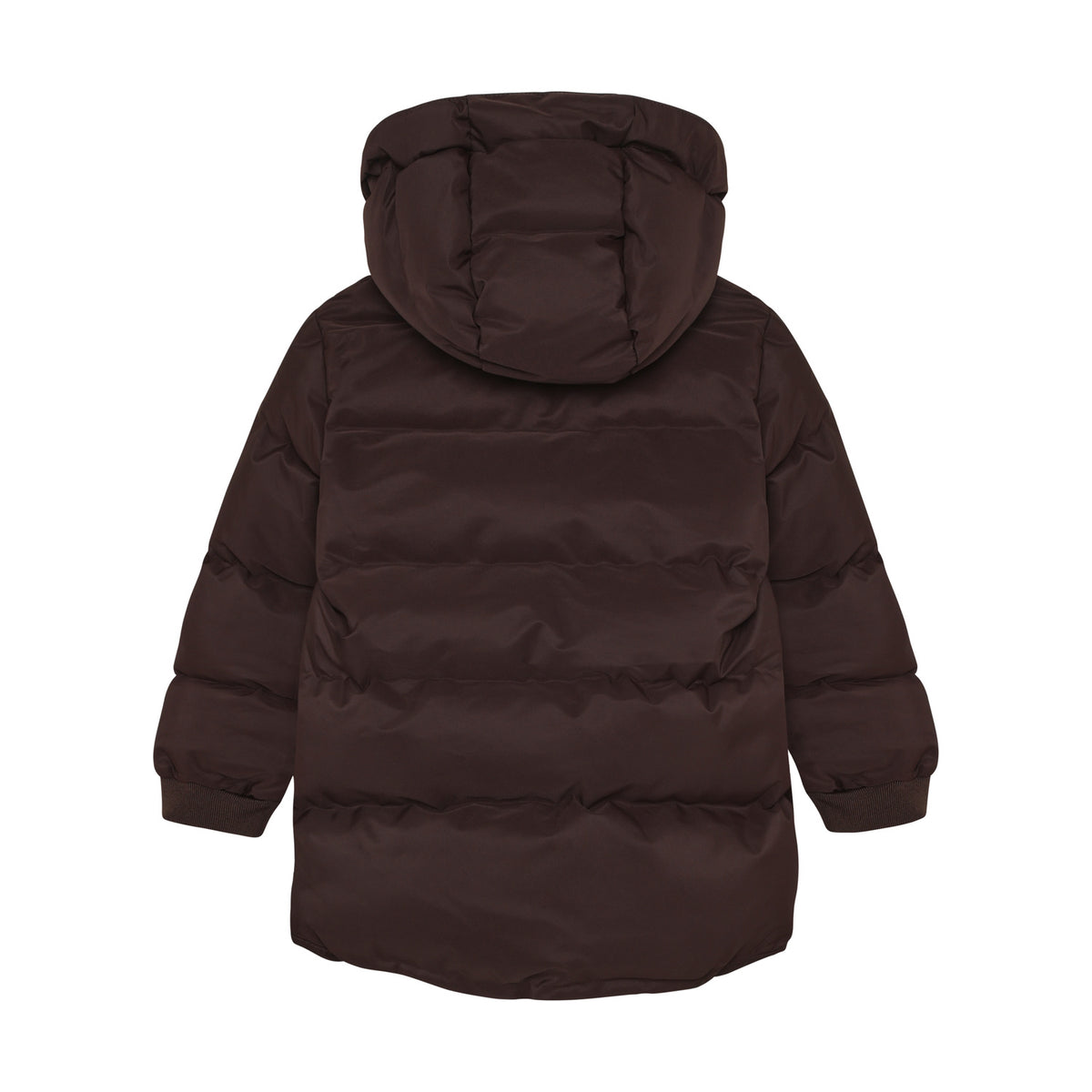 EN FANT winterjas kind Quilt AOP Coffee Bean (donkerbruin)