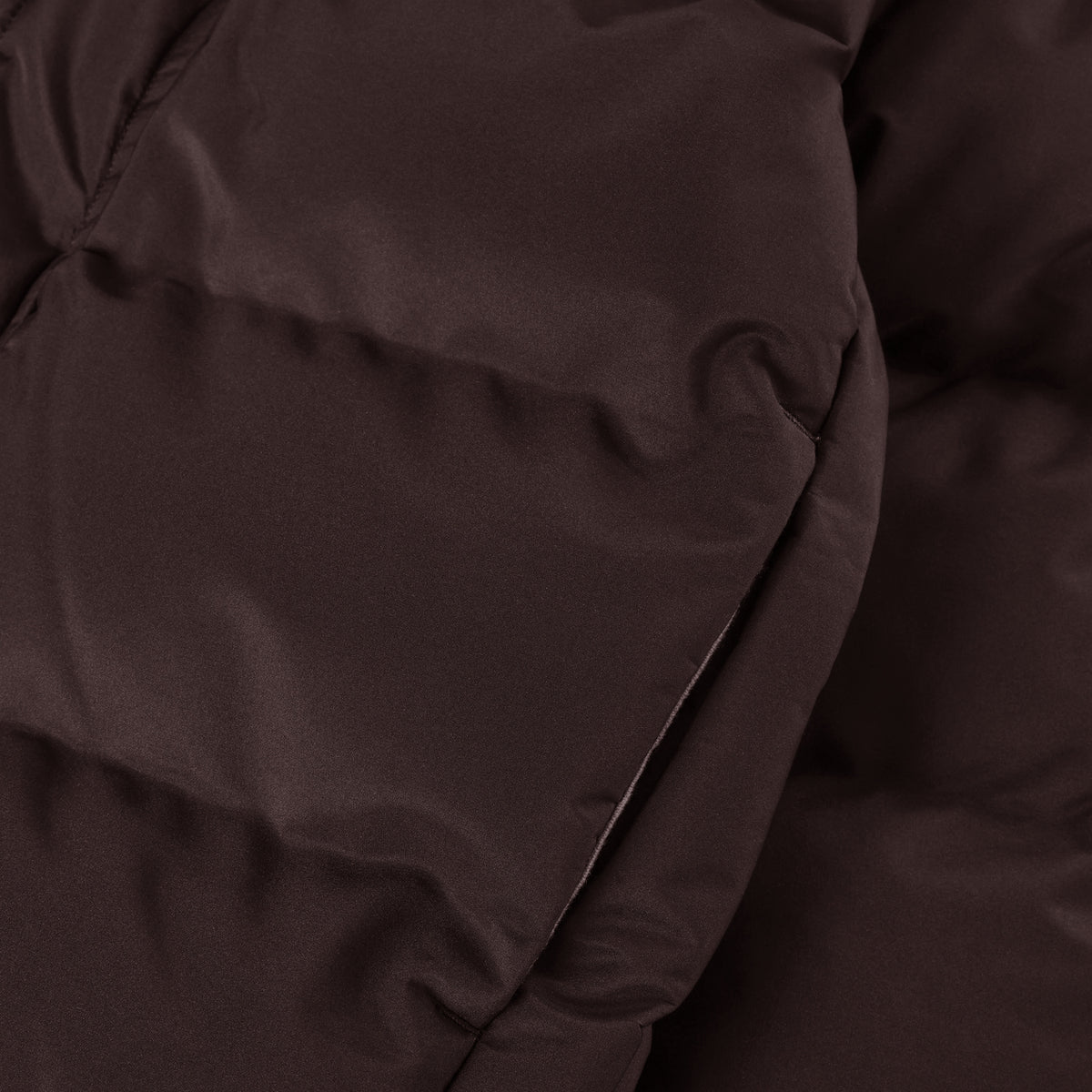 EN FANT winterjas kind Quilt AOP Coffee Bean (donkerbruin)