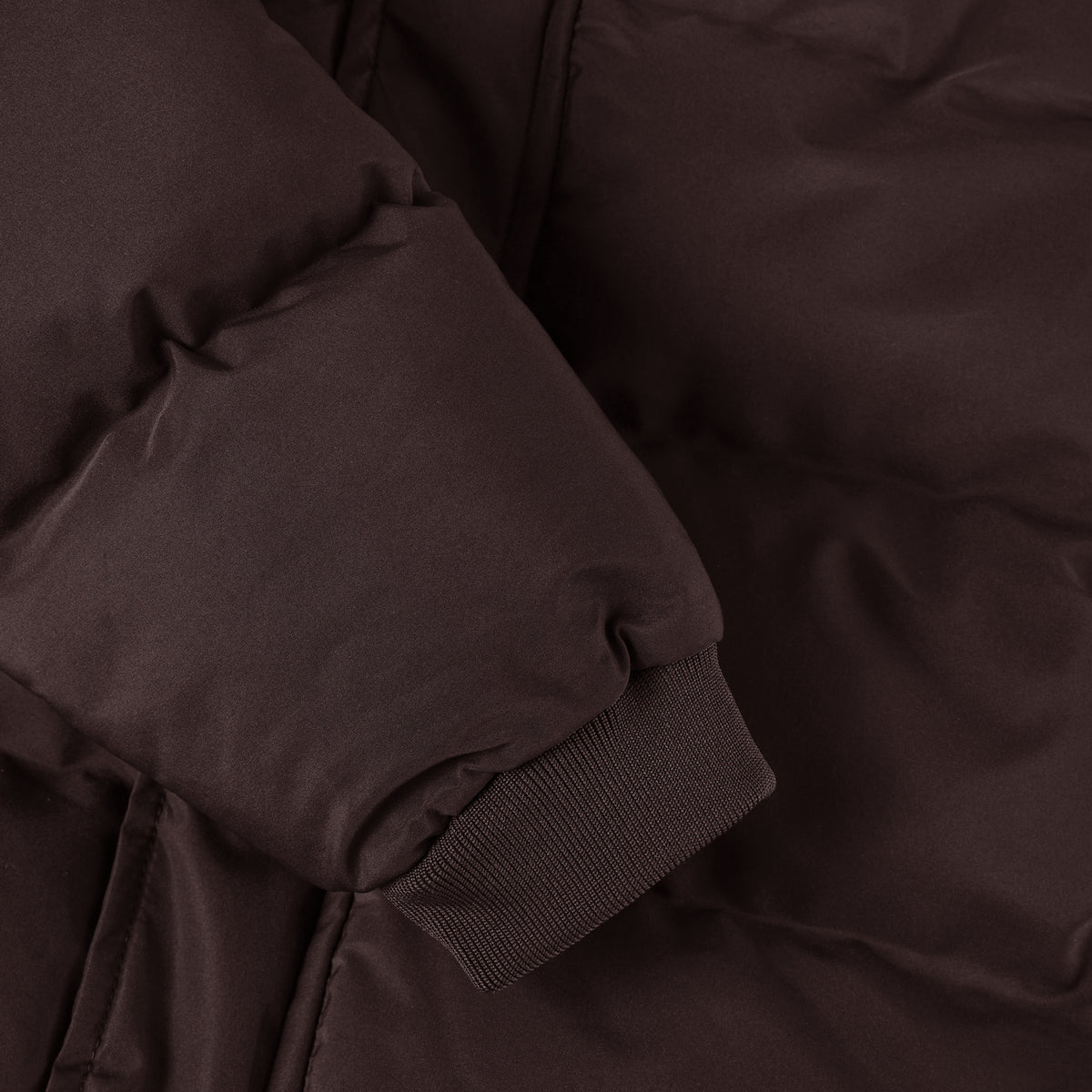 EN FANT winterjas kind Quilt AOP Coffee Bean (donkerbruin)
