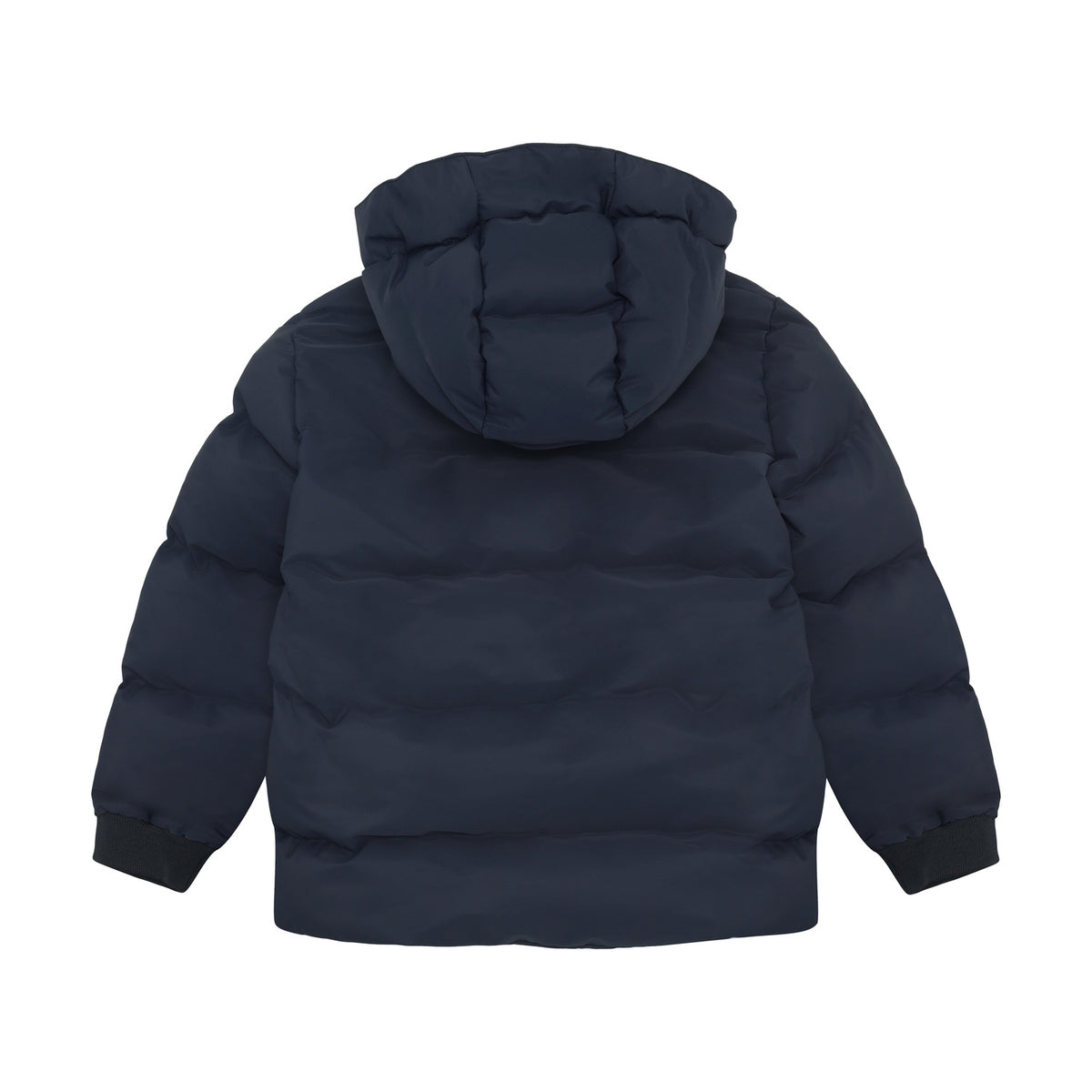 EN FANT winterjas kind Quilt AOP Parisian Night (donkerblauw)