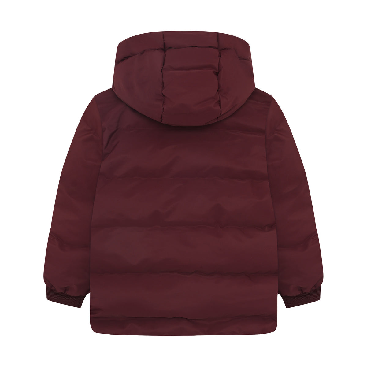 EN FANT winterjas kind Quilt AOP Port Royale (bordeaux)