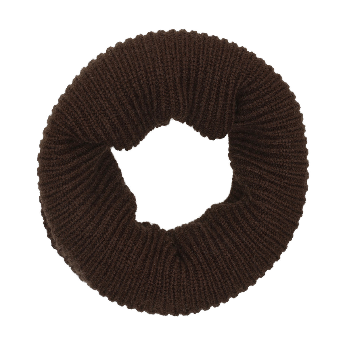EN FANT gebreide colsjaal kind Coffee Bean (donkerbruin)
