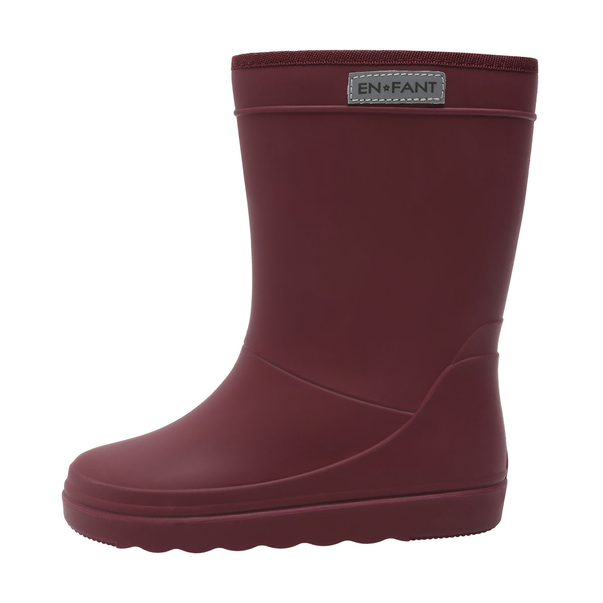 EN FANT thermo regenlaarzen kind gevoerde laarzen Port Royale (bordeaux)