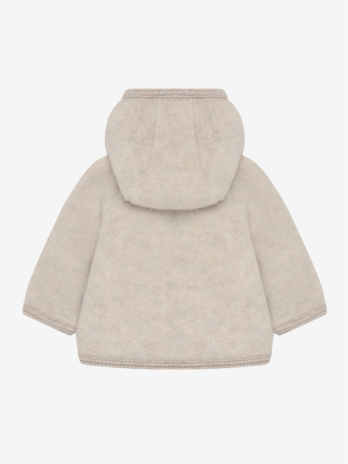 HUTTELIHUT wollen fleece jas kind Camel Melange (camel gemêleerd)