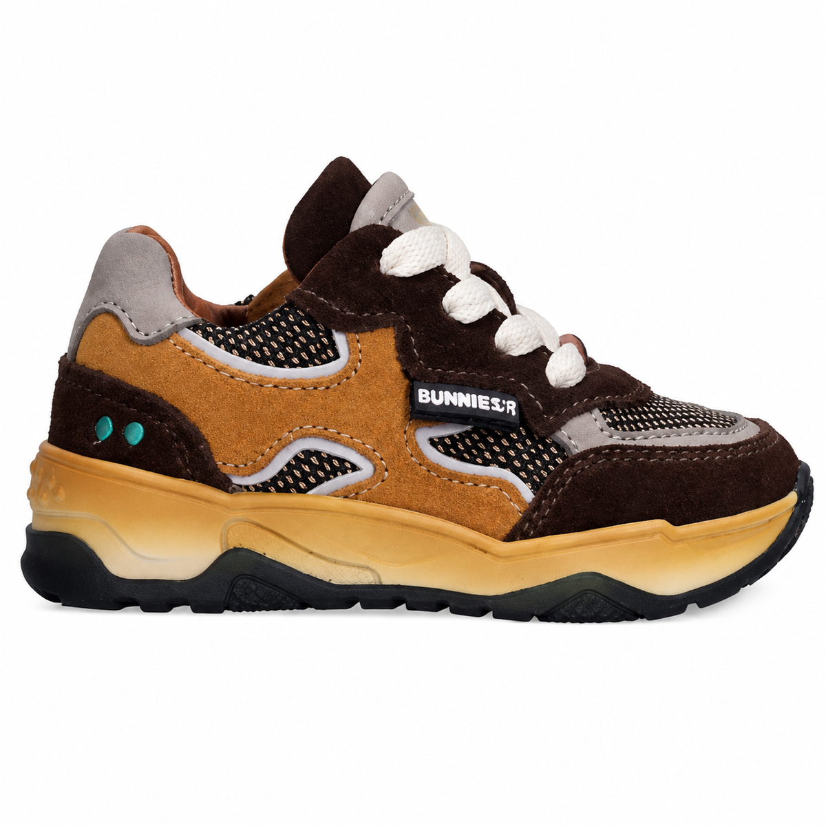 Bunnies Chase Chunky sneakers kind Chocolate (bruin)