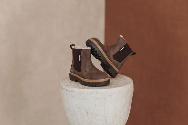 Bunnies Toby Trail Chelsea boots kind Dark Brown (donkerbruin)