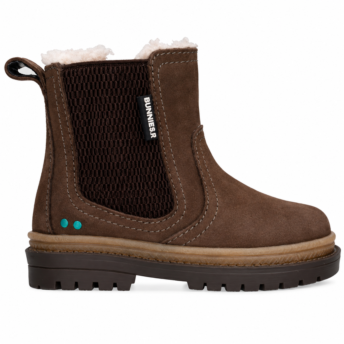 Bunnies Toby Trail Chelsea boots kind Dark Brown (donkerbruin)
