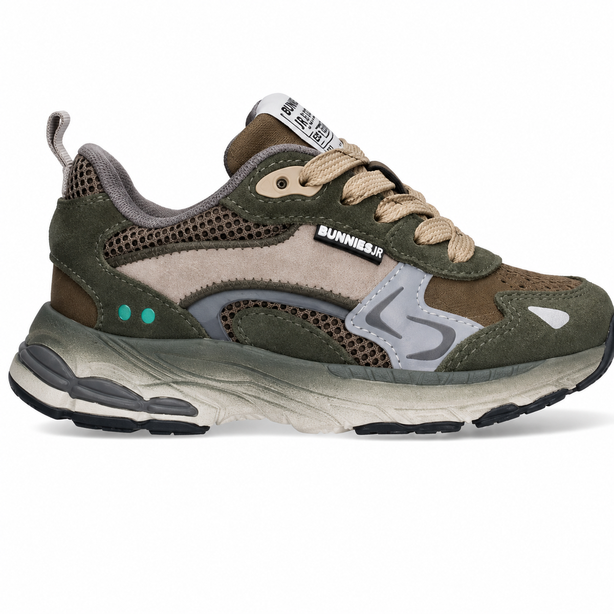 Bunnies Vince Valor sneakers kind Army Green (legergroen)