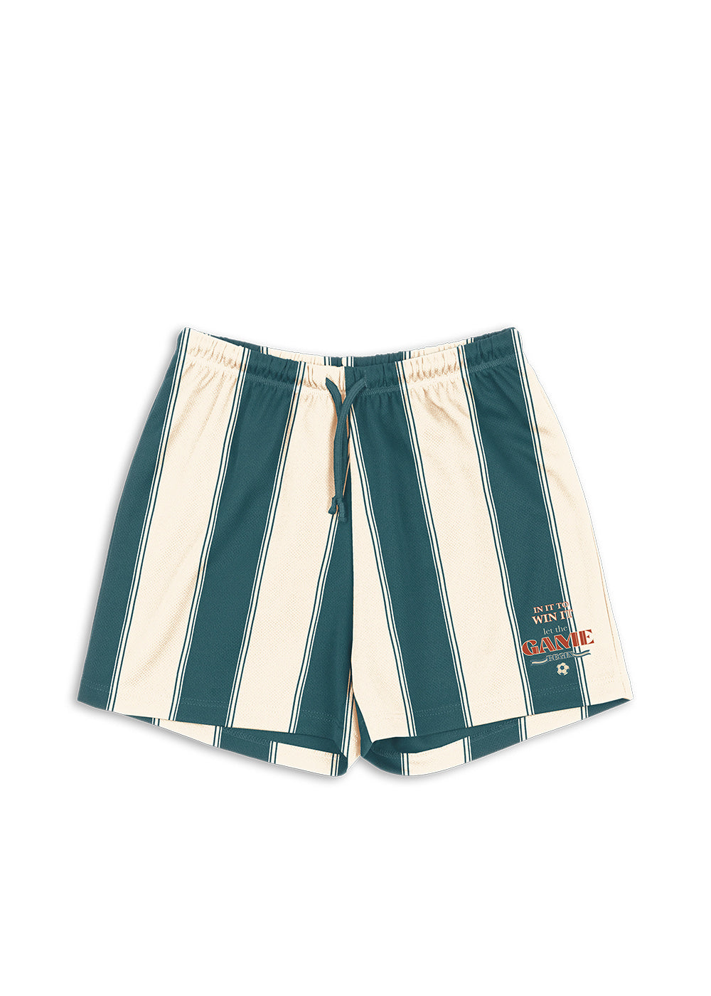 Konges Sløjd sportbroekje kind Class Stripe Green (groen gestreept)