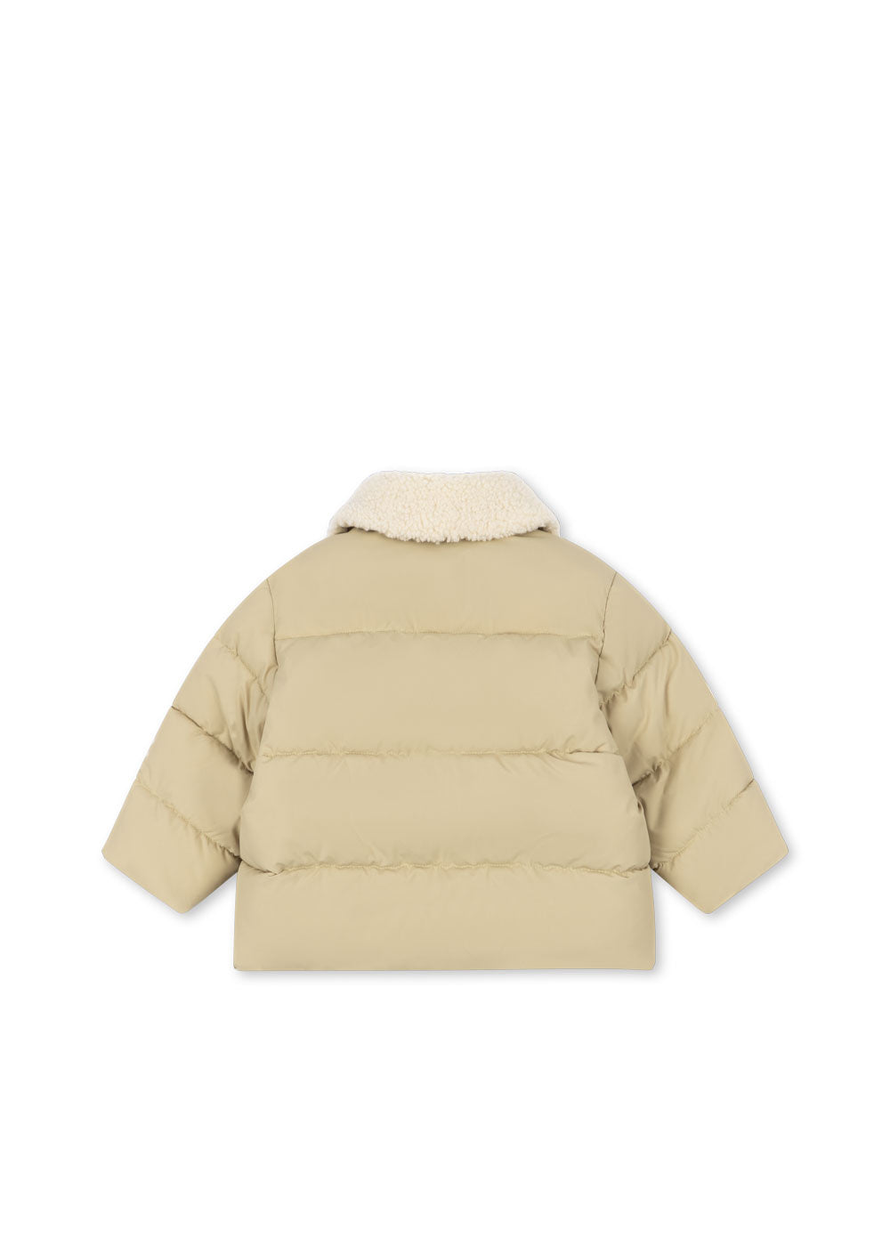 KONGES SLØJD winterjas kind Alpi Collar Jacket GRS Pale Olive Green (licht olijfgroen)