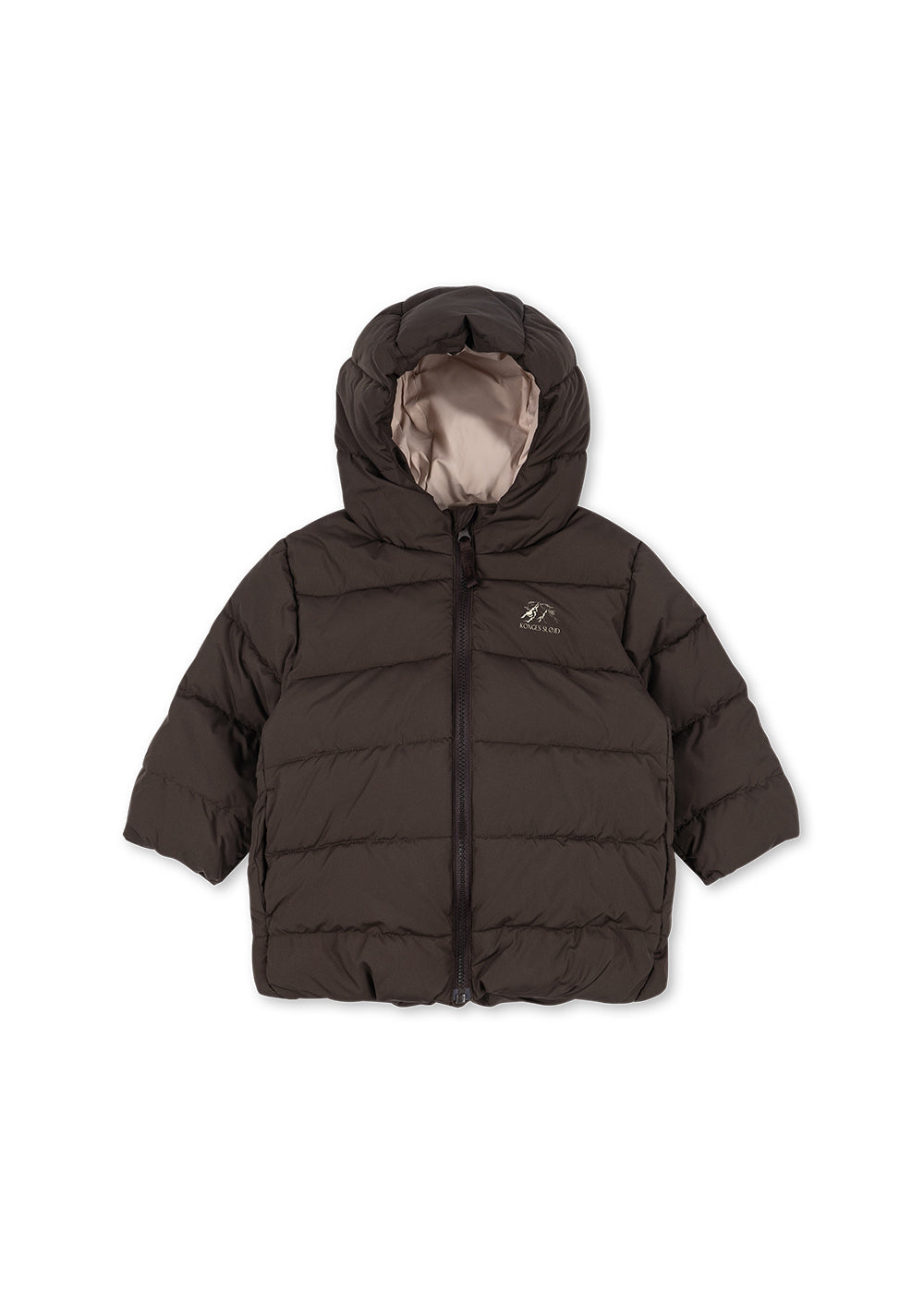 KONGES SLØJD winterjas jongen Alpi Jacket GRS Chocolate Brown (chocoladebruin)