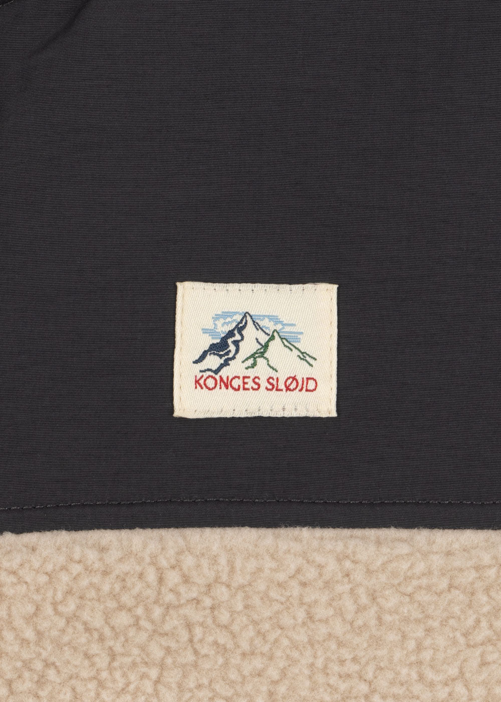 KONGES SLØJD fleecejas teddy jas kind Flynn Fleece Jacket GRS Oxford Tan (beige)