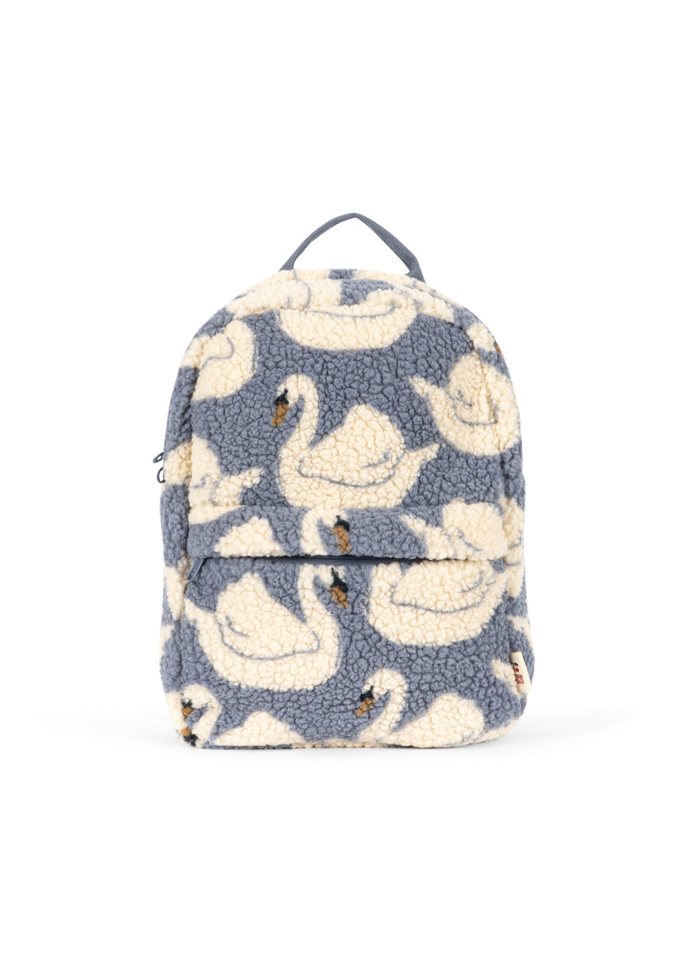 KONGES SLØJD teddy rugzak kind Jody Teddy Backpack GRS rugtas Swan zwaan (gebroken wit)