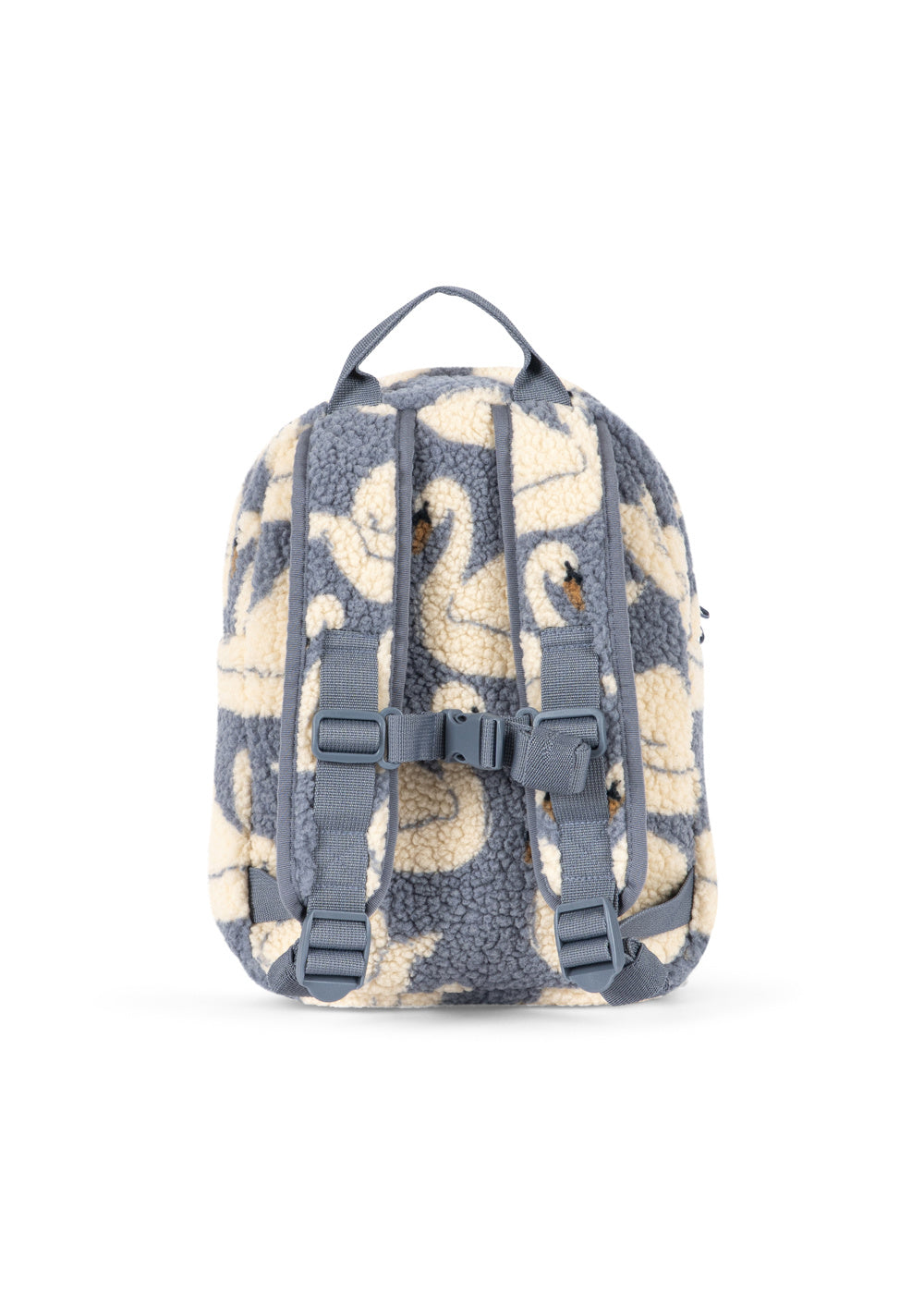 KONGES SLØJD teddy rugzak kind Jody Teddy Backpack GRS rugtas Swan zwaan (gebroken wit)