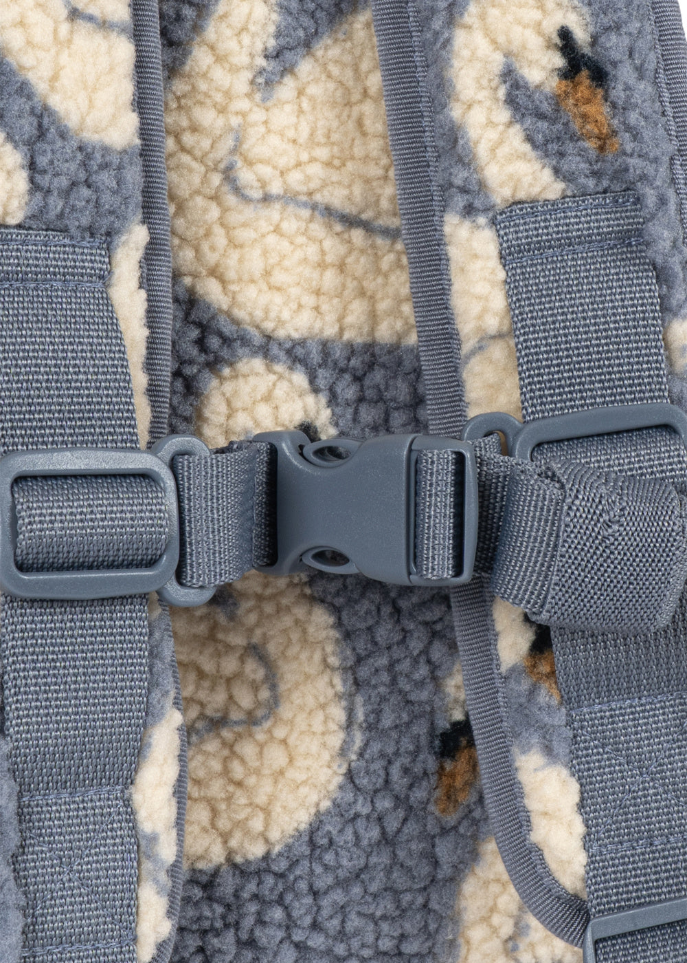 KONGES SLØJD teddy rugzak kind Jody Teddy Backpack GRS rugtas Swan zwaan (gebroken wit)