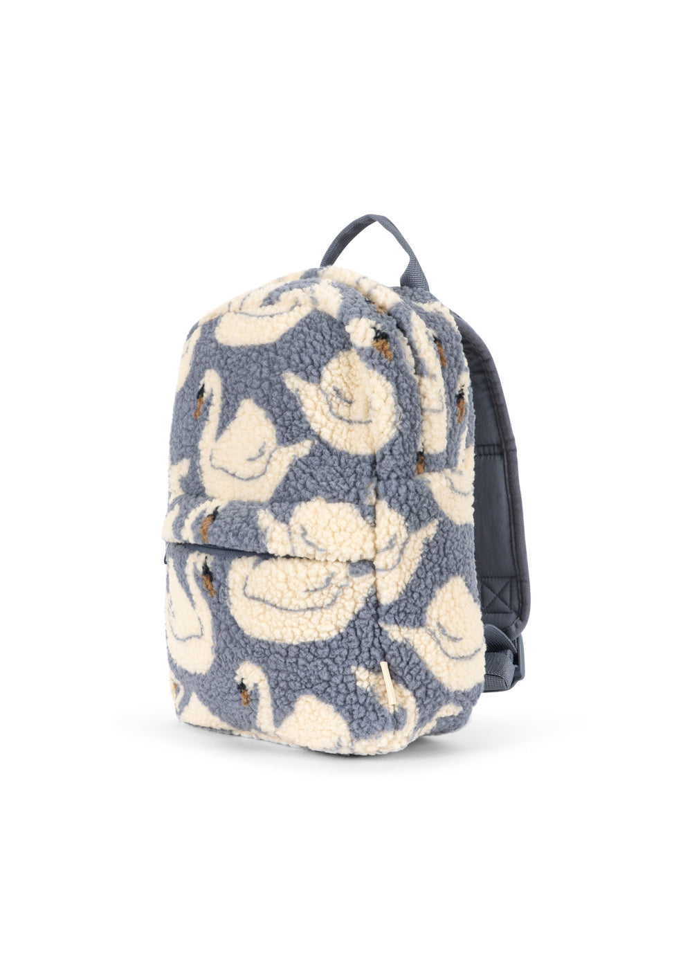KONGES SLØJD teddy rugzak kind Jody Teddy Backpack GRS rugtas Swan zwaan (gebroken wit)