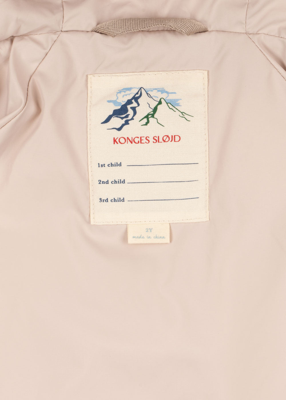 KONGES SLØJD winterjas meisje Kath Jacket GRS Ma Grande Cerise (glanzend lichtroze met kersen)
